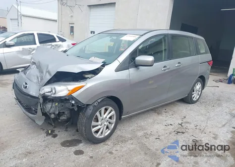 2012 Mazda 5 из США, поврежденный, VIN JM1CW2BL9C0128532